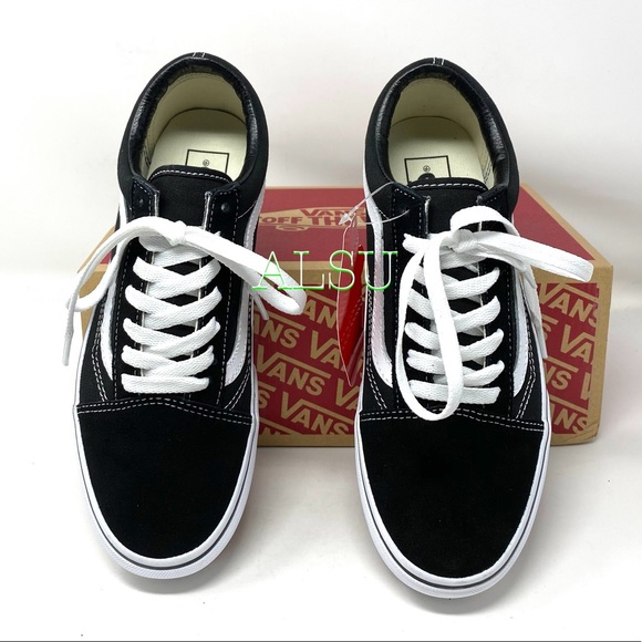 VANS Old Skool Platform Suede Black White Women’s Size 6.5 VN0A3B3UY28 - Picture 3 of 10